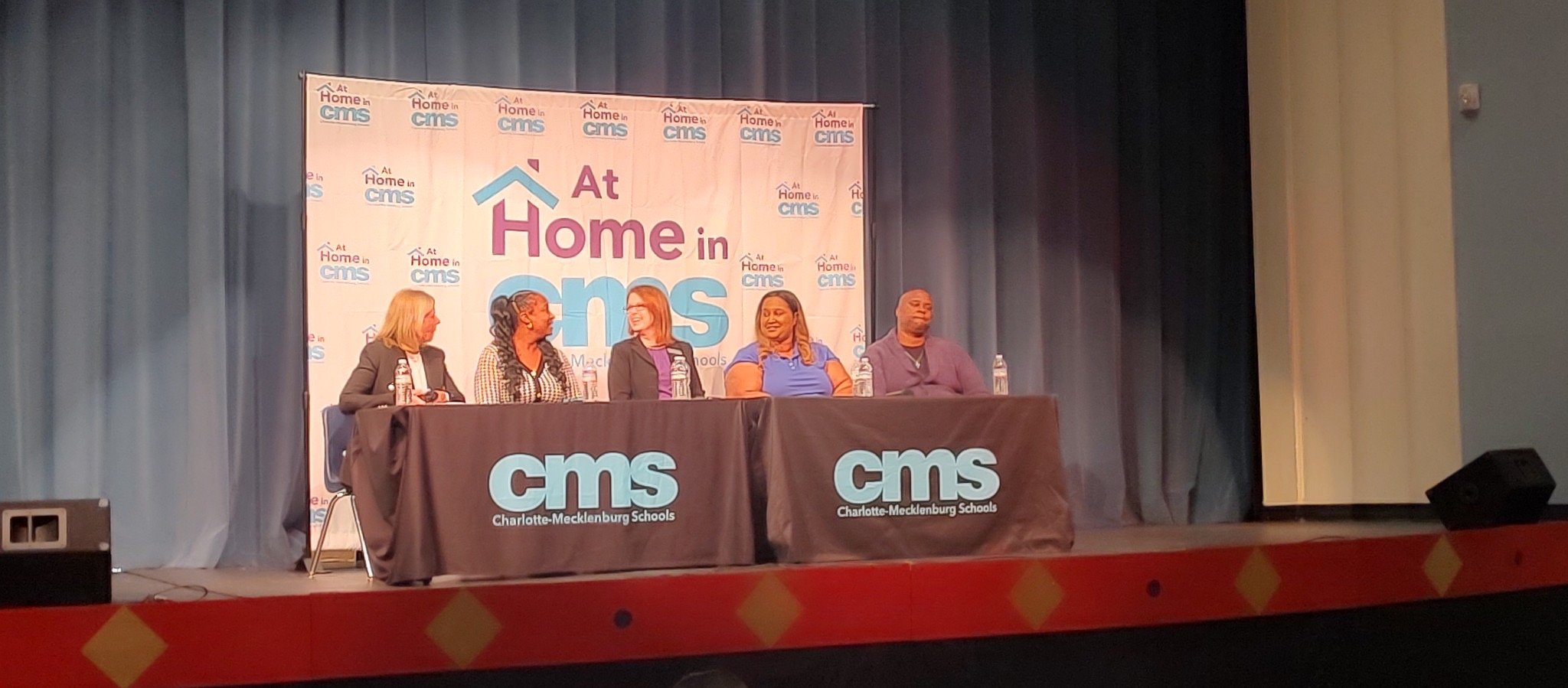 Community Link speaks at the CMS Housing Fair